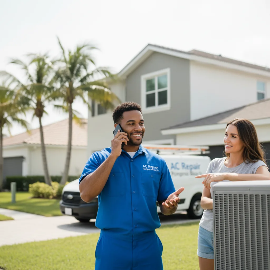 AC Repair Pompano Beach customer support in Walnut Creek